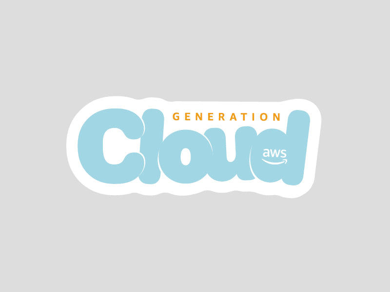 Gen cloud sticker